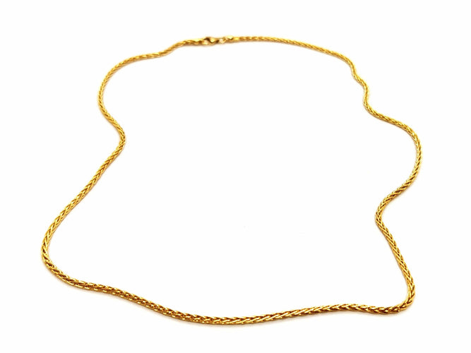 Collier Collier Maille palmier Or jaune 58 Facettes 1720315CN