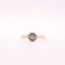 Bague Bague Solitaire serti soleil Diamant deux Ors 58 Facettes