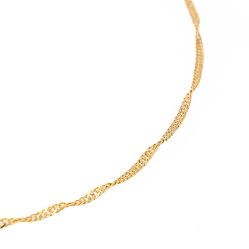 Collier Collier Maille torsadée Or jaune 58 Facettes 1660462CN