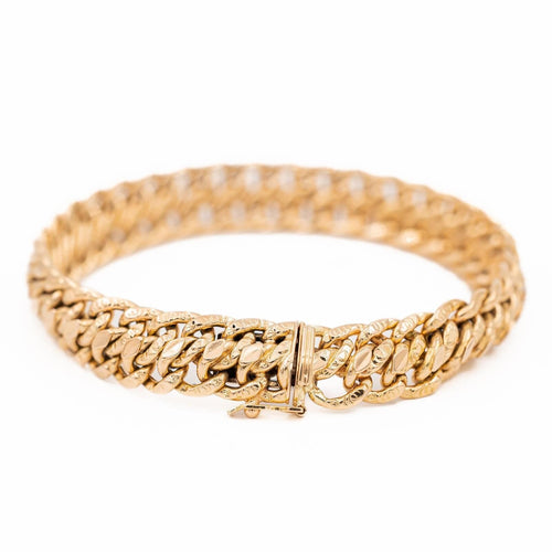 Bracelet Bracelet Maille sorcière Or rose 58 Facettes 2210179CN