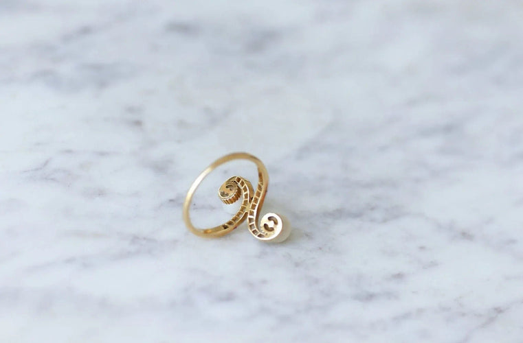 Bague Bague Toi et Moi perles et diamants 58 Facettes
