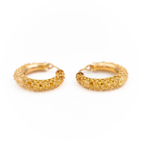 Boucles d'oreilles Boucles d'oreilles Créoles Or jaune 58 Facettes 1763519CN