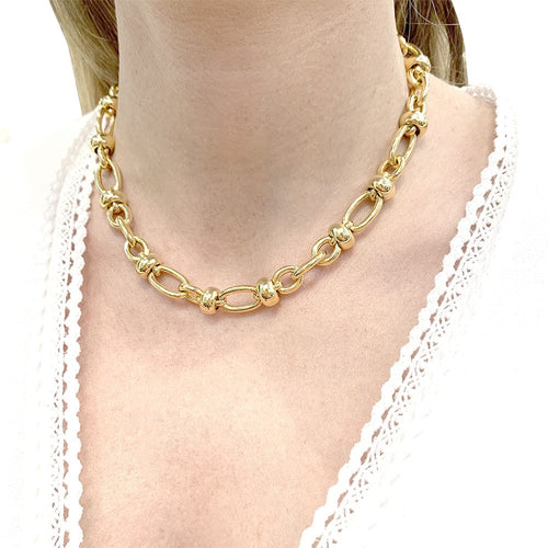 Collier Collier Pomellato vintage, or jaune. 58 Facettes 33256