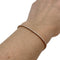 Bracelet Bracelet ligne diamants en or rose. 58 Facettes 31788