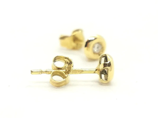 Boucles d'oreilles Boucles d'oreilles Or jaune Diamant 58 Facettes 579240RV