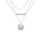 Collier Collier JOIKKA Ivy en Or Blanc 750/1000 58 Facettes 60215-55820