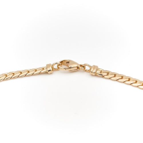 Collier Collier Maille anglaise Or jaune 58 Facettes 1763497CN
