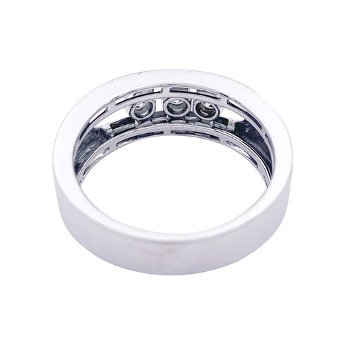 Bague 57 Bague Messika, "Move Joaillerie PM", or blanc, diamants. 58 Facettes 33362