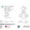 Bague 50 Bague or blanc, diamants. 58 Facettes 33238