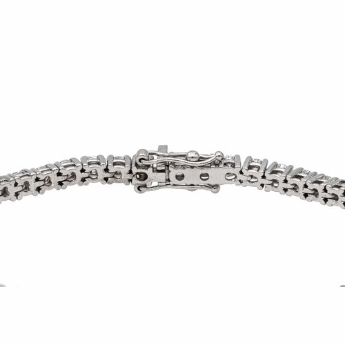 Bracelet Bracelet Tennis Or blanc Diamant 58 Facettes 2513756CN