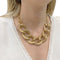 Collier Collier Pomellato, "Arabesque", or rose. 58 Facettes 33177