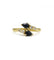 Bague 53 / Jaune / Or 750 Bague Toi & Moi saphirs diamants 58 Facettes 220106R