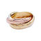 Bague 51 Bague Cartier, Trinity", trois ors. 58 Facettes 32919