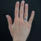 Bague 52 Bague aigue-marine or blanc 58 Facettes 21-596B