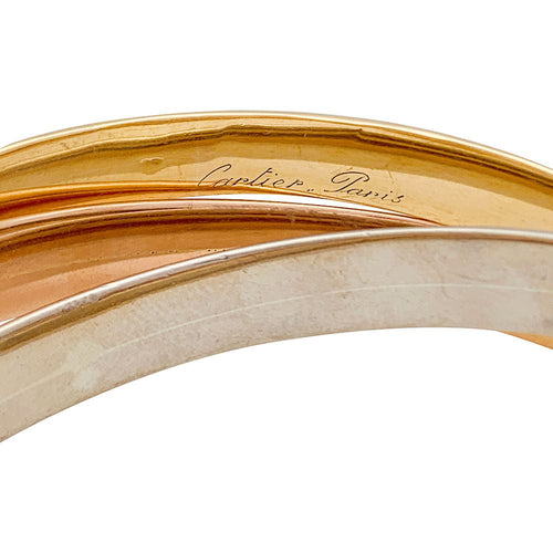 Bracelet Bracelet Cartier, "Trinity", 3 tons d'or. 58 Facettes 31623