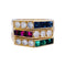 Bague 50 Ensemble de 3 bagues, or jaune, saphirs, rubis, émeraudes, diamants. 58 Facettes 32922