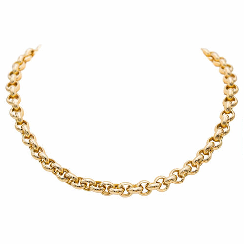 Collier Collier maille jaseron Or jaune 58 Facettes 2746782CN