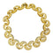 Collier Collier en or jaune texturé. 58 Facettes 31612