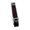 Montre Montre Cartier "Lanière" en or blanc et diamants, bracelet cuir. 58 Facettes 30252