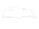 Collier Collier Chaînette Or blanc 58 Facettes 716805RV