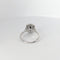 Bague Bague or blanc diamants et saphir 58 Facettes 25585