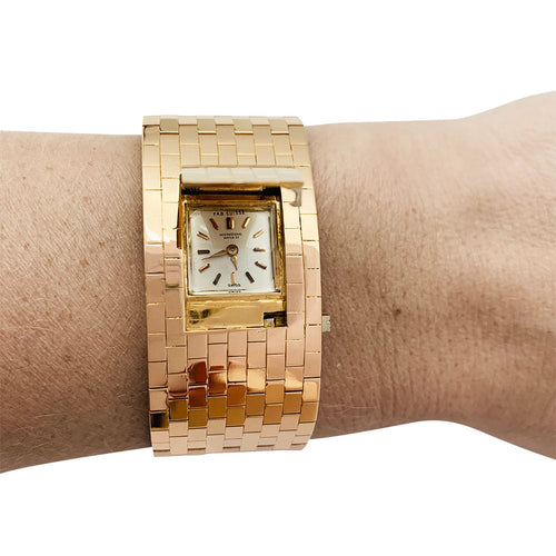 Montre Bracelet Montre IWC en or rose. 58 Facettes 30677