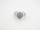 Bague 54 bague colonne sertie de 62 diamants & 1 perle clb0003 en or blanc 18k t54 58 Facettes 253785