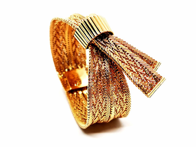 Bracelet Bracelet Manchette Or jaune 58 Facettes 1452666CN