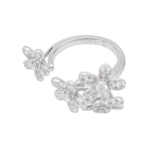 Bague 47 Bague Van Cleef & Arpels, "Socrate", or blanc et diamants. 58 Facettes 31354