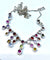 Collier Collier Grenat Péridot Améthyste 58 Facettes A 196