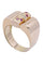 Bague 61 BAGUE TANK RUBIS ET DIAMANTS 58 Facettes 057931