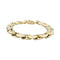 Bracelet Bracelet maille "Haricot", or jaune 58 Facettes 32655