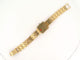 Montre vintage montre baume & mercier carre mv035065 or jaune 18k diamants quartz 58 Facettes 254179