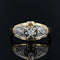 Bague 52 Bague ancienne diamants art déco 58 Facettes 21-296