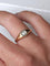 Bague Bague Jonc Solitaire vintage deux ors et diamant 58 Facettes