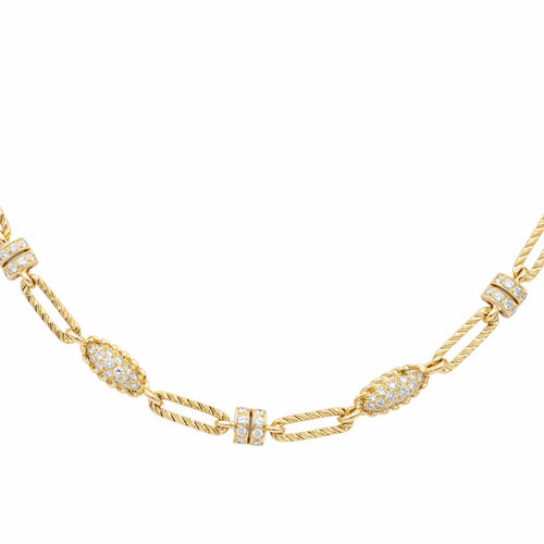 Collier Fred Collier Sautoir Or jaune Diamant 58 Facettes 2576875CN