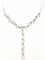 Collier Collier Or blanc Diamant 58 Facettes 06599CD