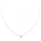 Collier Collier Or blanc Diamant 58 Facettes 2309007CN