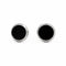 Boutons de manchette Montblanc Boutons de manchette Meisterstück Acier Onyx 58 Facettes 2201965CN