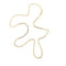 Collier Collier à maillons croisés 58 Facettes 25189