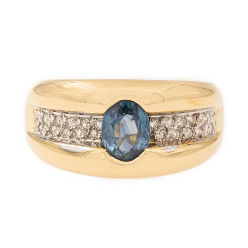 Bague 56 Bague Jonc Or jaune Saphir 58 Facettes 2275529CN