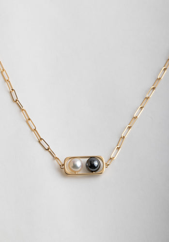 Collier Collier DINH VAN 2 perles Or Jaune 750/1000 58 Facettes 64648-61046