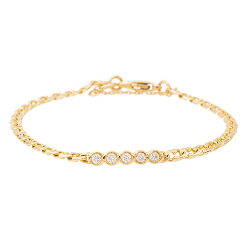 Bracelet Fred Bracelet Or jaune Diamant 58 Facettes 2366867CN