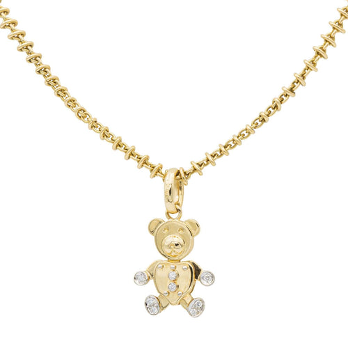 Collier Pomellato Collier Ours Or jaune Diamant 58 Facettes 2621608CN