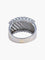 Bague Bague Or Blanc, Pavage en diamants 58 Facettes