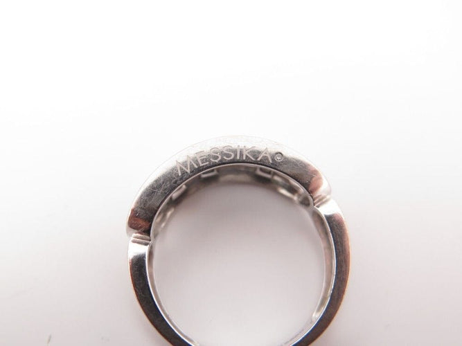 Bague 53 bague MESSIKA move classique 03998-wg 53 diamants 0.25ct or blanc 18k 58 Facettes 251827