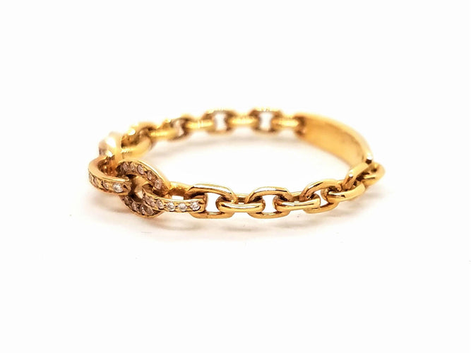 Bague 52 Bague Or rose Diamant 58 Facettes 578803RV