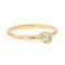 Bague 54 Bague Solitaire Or jaune Diamant 58 Facettes 2259617CN