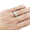 Bague 52 Bague solitaire accompagné de diamants baguette. 58 Facettes 30920