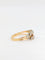Boucles d'oreilles 62 Bague ancienne toi et moi en or, argent et diamants 58 Facettes 662